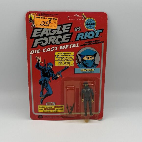 1981 Eagle Force RIOT SAVITAR the Assassin - NEW - Picture 14 of 14